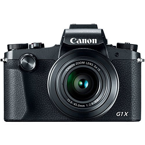 Canon PowerShot G1 X Mark III Digital Camera (2208C001), 64GB Memory Card, NB13L Battery, Corel Photo Software, Charger, Card Reader, Deluxe Soft Bag, Flex Tripod + More (International Model)