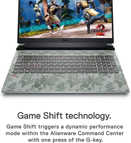 Dell 2023 G15 15.6" 120Hz FHD Gaming Laptop 14-Core Intel i7-12700H 64GB DDR5 4TB NVMe SSD NVIDIA GeForce RTX 3060 6GB GDDR6 Thunderbolt4 HDMI2.1 WiFi AX RJ-45 Backlit KB Spector Green Windows 11 Pro