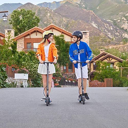 Segway Ninebot eKickScooter ZING E10 Electric Kick Scooter for Kids and Teens, Lightweight and Foldable, New Cruise Mode, Dark Grey