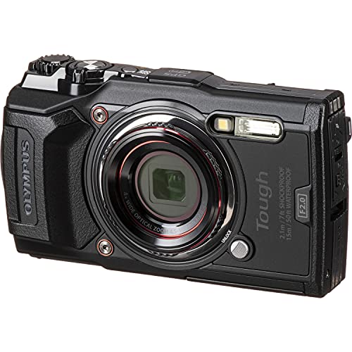 Olympus Tough TG-6 Digital Camera Bundles (Black, 24-in-1 Action Bundle)