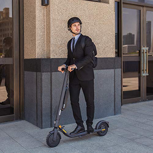 Segway Ninebot E45 Electric Kick Scooter, Lightweight and Foldable, Upgraded Motor Power, Dark Grey