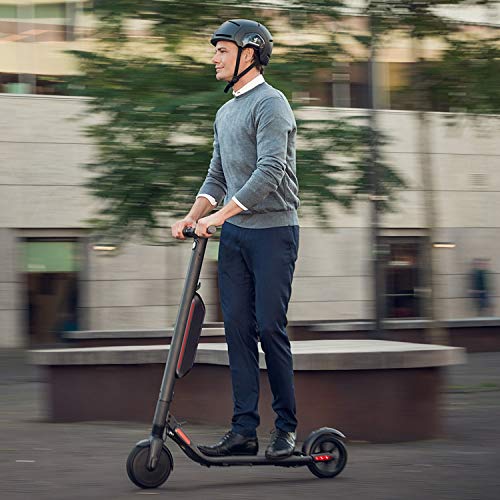 Segway Ninebot ES4 Electric Kick Scooter with External Battery, Lightweight and Foldable, Upgraded Motor Power, Dark Grey