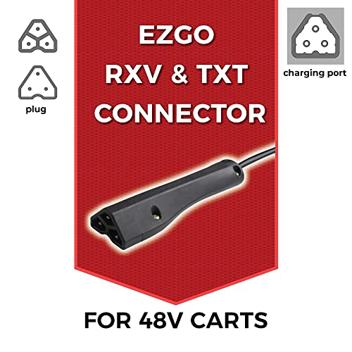 FORM 15 AMP EZGO RXV & TXT Battery Charger for 48 Volt Golf Carts