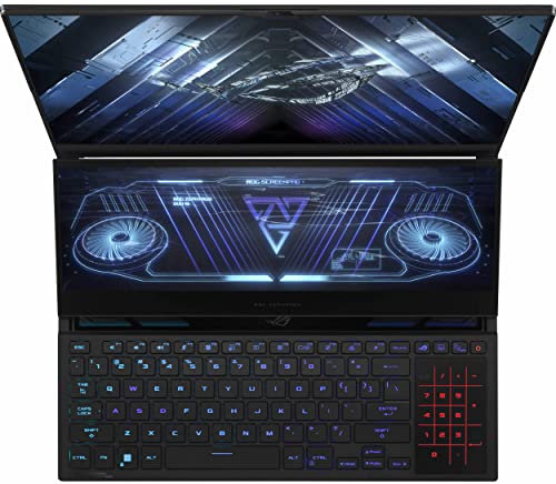 ASUS ROG Zephyrus Duo 16 Gaming & Business Laptop (AMD Ryzen 9 6900HX 8-Core, 64GB DDR5 4800MHz RAM, 2x8TB PCIe SSD RAID 0 (16TB), GeForce RTX 3080 Ti, 16.0" 165Hz Win 11 Pro) with D6000 Dock