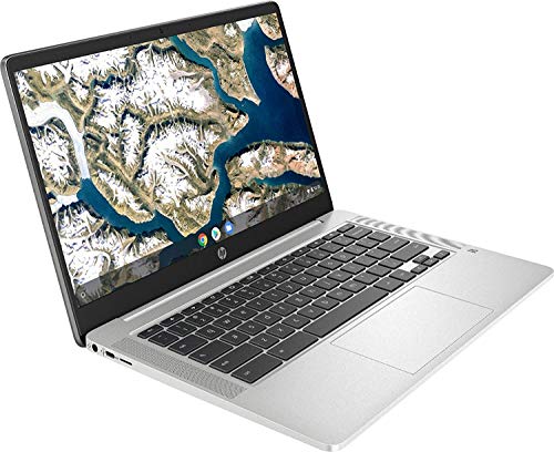 HP 14" FHD (1920 x 1080) Anti-Glare WLED-Backlit Chromebook Laptop, Intel Celeron N4000, 4GB DDR4, 32GB eMMC, Wi-Fi 5 (2x2), Bluetooth, HD Webcam, Media Card Reader, USB-C, Chrome OS