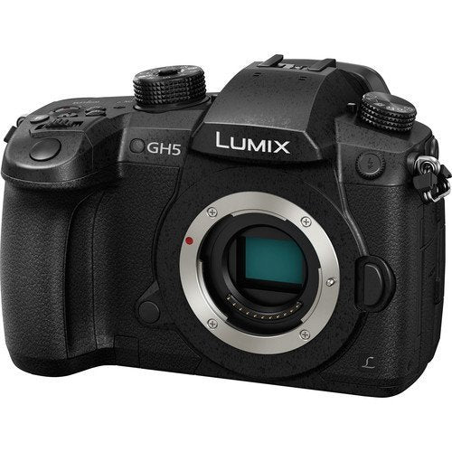 Panasonic Lumix DC-GH5 Mirrorless Micro Four Thirds Digital Camera (Body Only) Bundle with Battery + 64GB Memory Card + Corel Mac Software Kit and More