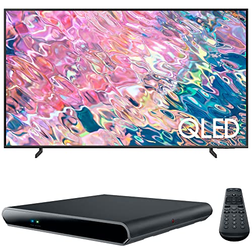 Samsung 43 inch QN43Q60BA QLED 4K Quantum Dual LED HDR Smart TV (2022) Cord Cutting Bundle with DIRECTV Stream Device Quad-Core 4K Android TV Wireless Streaming Media Player