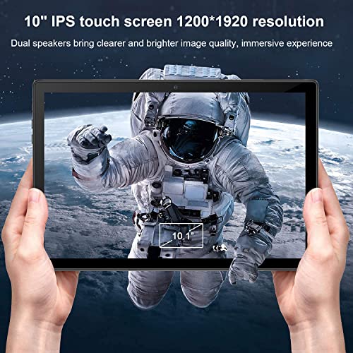 10 Inch Android Tablet PC, 5G WiFi & 4G LTE SIM Octa-Core Tablets, 64GB ROM 256GB Expand Android 10.0 Tablet, FHD 1920x1200 Tableta, G+G, 8MP Camera, Long Battery Life (Including Tablet Case)