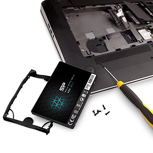 SP 256GB SSD 3D NAND A55 SLC Cache Performance Boost SATA III 2.5" 7mm (0.28") Internal Solid State Drive (SP256GBSS3A55S25)