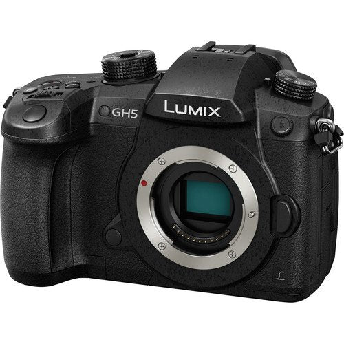 Panasonic Lumix DC-GH5 Mirrorless Micro Four Thirds Digital Camera with 12-60mm Lens Bundle with with LCD Screen Protectors and More5