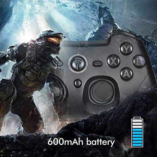 Wireless Game Joystick Controller, 2.4G Wireless Gamepad Joystick PC, Dual Vibration, 14 Hours of Playing for PC/Steam/PS3/TV BOX/Nintendo Switch (Black)