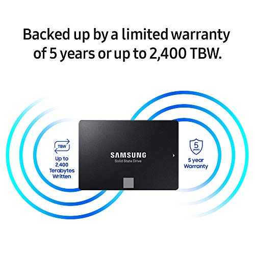 Samsung SSD 860 EVO 4TB 2.5 Inch SATA III Internal SSD (MZ-76E4T0B/AM)