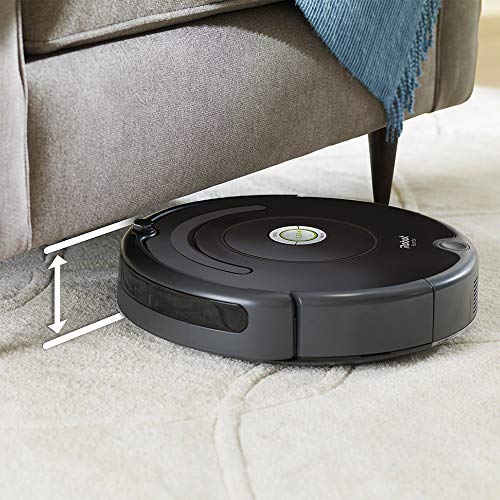 iRobot Roomba 614 Robot Vacuum- Good for Pet Hair, Carpets, Hard Floors, Self-Charging, Black