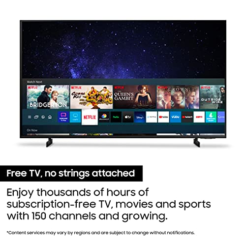 SAMSUNG 43-Inch Class Crystal 4K UHD AU8000 Series HDR, 3 HDMI Ports, Motion Xcelerator, Tap View, PC on TV, Q Symphony, Smart TV with Alexa Built-In (UN43AU8000FXZA, 2021 Model)