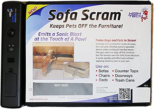 High Tech Pet Sofa Scram Pad Dog and Cat Repellent