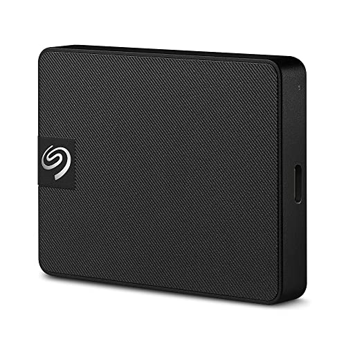 Seagate Expansion SSD 500GB External Solid State Drive – USB-C and USB 3.0 for PC, Laptop and Mac, with 3-Year Rescue Service (STLH500400)