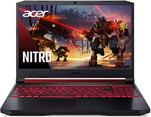 Acer Nitro 5 Gaming Laptop, 9th Gen Intel Core i5-9300H, NVIDIA GeForce GTX 1650, 15.6" Full HD IPS Display, WiFi 6, Waves MaxxAudio, Backlit Keyboard (8GB RAM/512GB PCIe SSD)