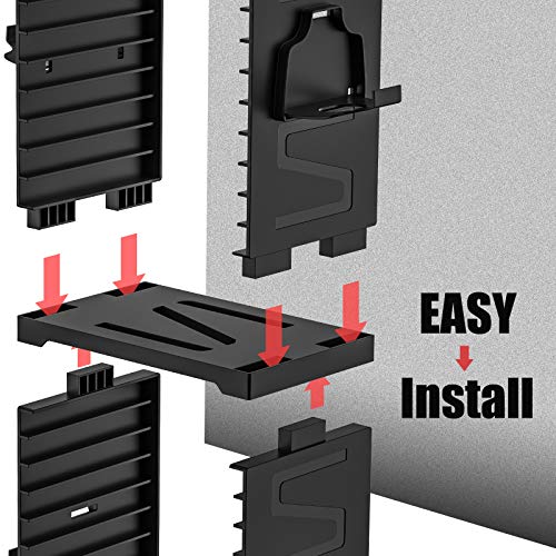 Video Game Storage, Storage Tower for PS5 Games, Storage Stand for Xbox Nintendo Switch Games (for 24 Game Boxes)