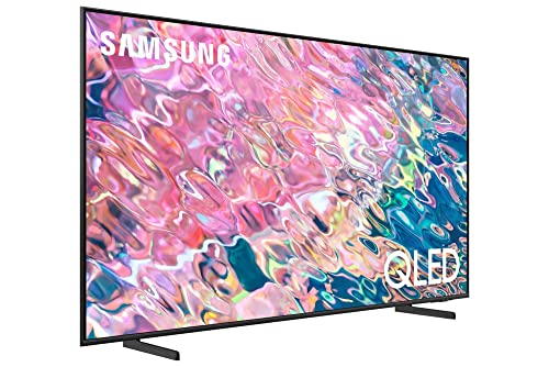 Samsung QN55Q60BAFXZA 55" QLED Quantum HDR 4K Smart TV with a Walts TV Medium Full Motion Mount for 32"-65" Compatible TV's (2022)