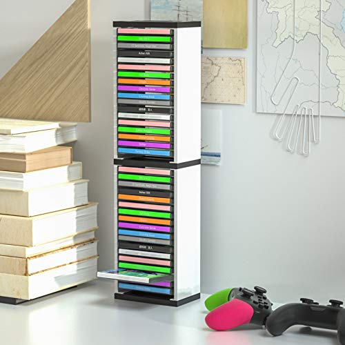 Storage Tower for PS5 Games, Storage Stand for PS5 PS4 Xbox One Games (for 36 Game Boxes)