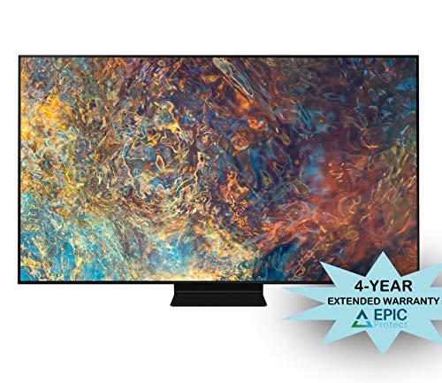 Samsung QN85QN90AA 85" Neo QLED QN90AA Series 4K Smart TV with an Additional 4 Year Coverage by Epic Protect (2021)