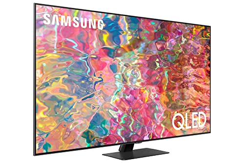 Samsung QN65Q80BAFXZA 65" 4K Ultra HD Smart TV with a Sanus VLF525-B1 Full-Motion Premium Series Mount for 50"-82" Flat Screen TV's (2022)