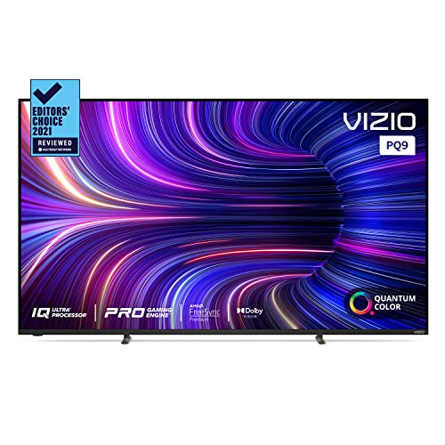 VIZIO 65-Inch P-Series 4K QLED HDR Smart TV w/Voice Remote, Dolby Vision, 4K 120Hz Gaming, Alexa Compatibility, P65Q9-J01, 2022 Model