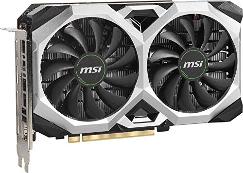 MSI Gaming GeForce RTX 2060 Super 8GB GDRR6 256-Bit HDMI/DP G-Sync Turing Architecture Overclocked Graphics Card (RTX 2060 Super VENTUS GP OC) (RTX 2060 Super Ventus GP OC)