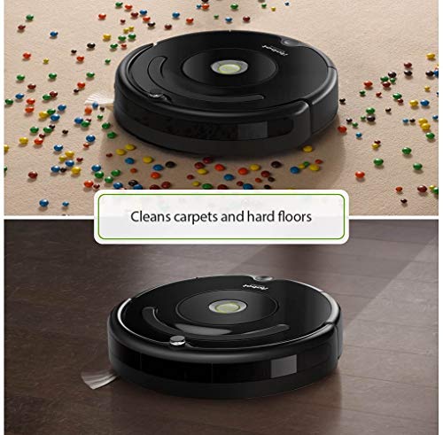 iRobot Roomba 675 Robot Vacuum-Wi-Fi Connectivity, Works with Alexa, Good for Pet Hair, Carpets, Hard Floors, Self-Charging (Renewed)