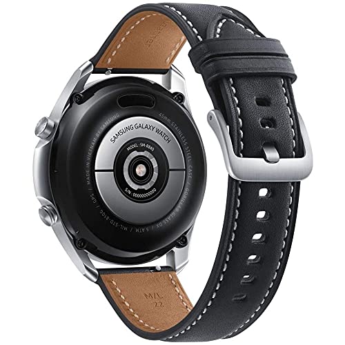 Samsung Galaxy Watch3 2020 Smartwatch (Bluetooth + Wi-Fi + GPS) International Model (Silver, 45mm)