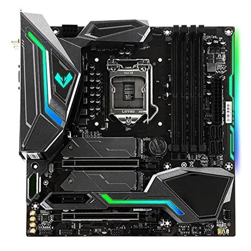 PNJT Computer Accessories Motherboard Kit Fit for Mingsheng Icraft B460M WIFI6 Dual Channel DDR4 RGB SATA3.0 VGA LGA1200