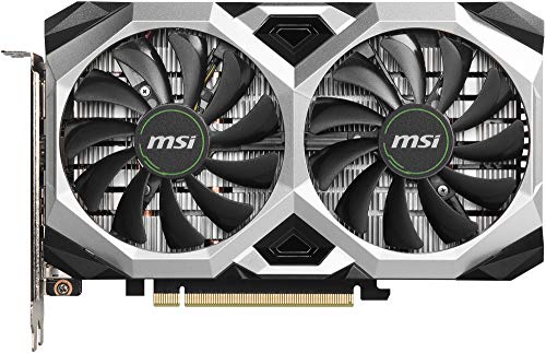 MSI Gaming GeForce RTX 2060 Super 8GB GDRR6 256-Bit HDMI/DP G-Sync Turing Architecture Overclocked Graphics Card (RTX 2060 Super VENTUS GP OC) (RTX 2060 Super Ventus GP OC)