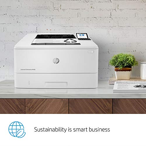 HP LaserJet Enterprise M406dn Monochrome Printer with built-in Ethernet & 2-sided printing (3PZ15A)