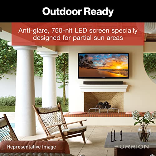 Aurora® Partial-Sun 4K LED Outdoor Smart TV - 65"