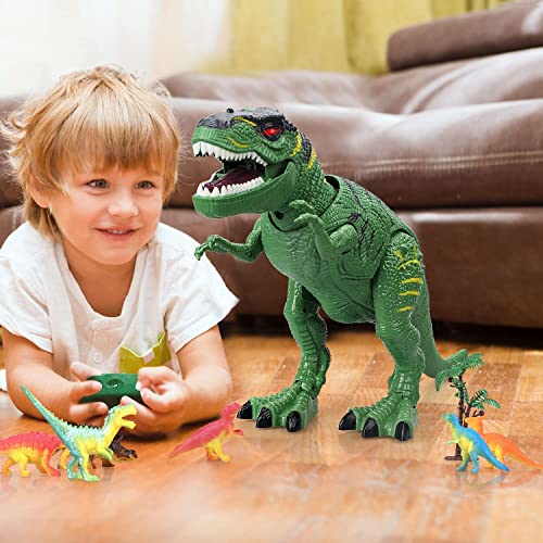 STEAM Life Dinosaur Toys for Kids 3-5 - Remote Control Dinosaur Toys for Kids 3 4 5 6 7+ Light Up & Realistic Roaring Sound - T rex Dinosaur Toys - Walking Dinosaur Toys - Dinosaur Robot Toy for Boys