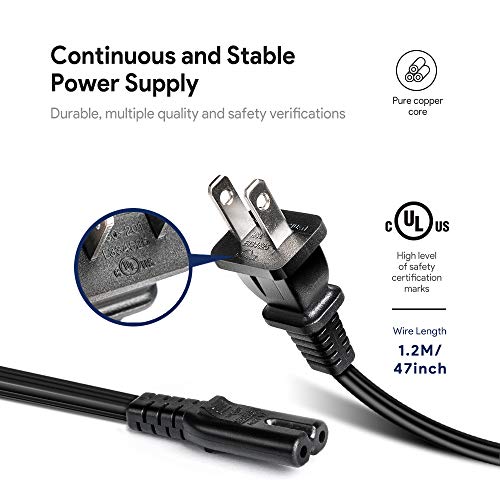 HKY 24V AC Adapter Compatible with Jackery Portable Power Station Explorer 300 500 E300 E500 293Wh 518Wh Outdoor Solar Generator Model ADS-110DL-19-1 240090E G0500A0500AH-2 Power Supply Cord Charger