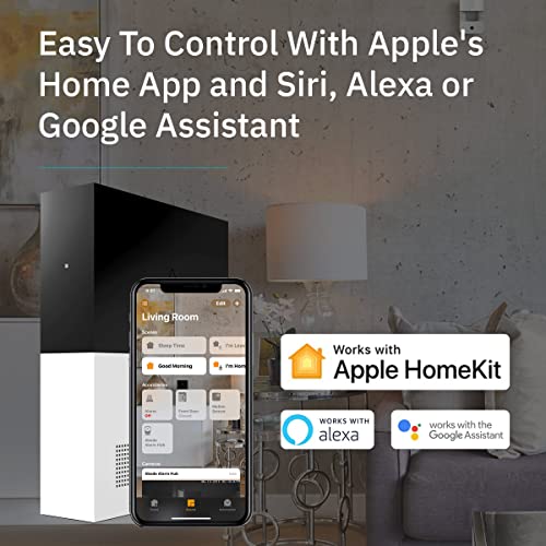 Abode Security System Starter Kit – Expandable to Protect Your Whole Home - Easy DIY Installation - Optional Professional Monitoring - Works with HomeKit, Alexa & Google Home