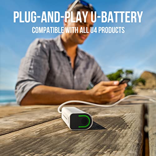 Litheli Portable Power Station B300, 336Wh Backup Lithium Battery, 300W Pure Sine Wave AC Outlets with 100W PD Fast Charging, Litheli Solar Generator for Outdoor Camping, Emergency.