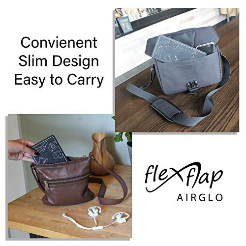 Airplane Travel Essentials for Flying Flex Flap Cell Phone Holder & Flexible Tablet Stand for Desk, Bed, Treadmill, Home & in-Flight Airplane Travel Accessories - Travel Must Haves Cool Gadgets