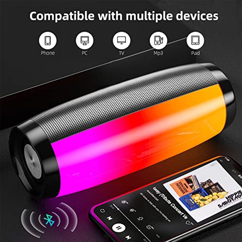Portable Wireless Bluetooth Speakers,Outdoor Sports Speakers with Bluetooth 5.0,IPX5 Waterproof,3D Stereo,8 Hours Playback time,with HD Sound for Pool, Beach, Travel