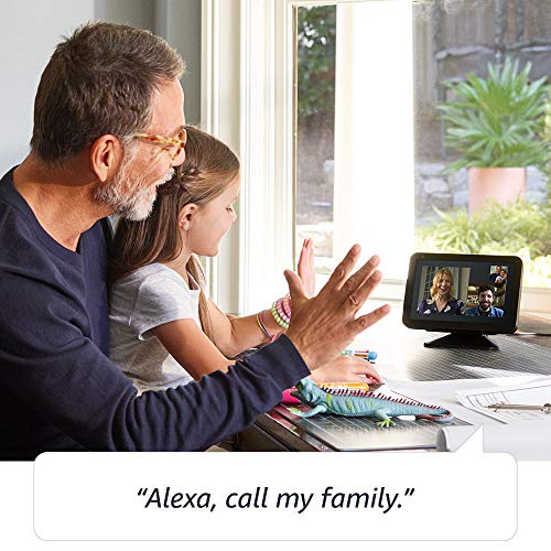 Echo Show 8 (1st Gen, 2019 release) -- HD smart display with Alexa – Unlimited Cloud Photo Storage – Digital Photo Display - Charcoal