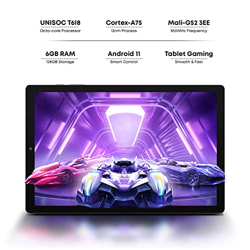 CHUWI Hipad X Android 11 Tablet 10.1'',6G RAM 128G ROM Tablet,4G LTE Phablet Unlocked | Octa-Core | 8+5MP Camera | 7000mAh | 1920 * 1200 | BT 5.0 | 2.4+5G WiFi | GPS | TF Card