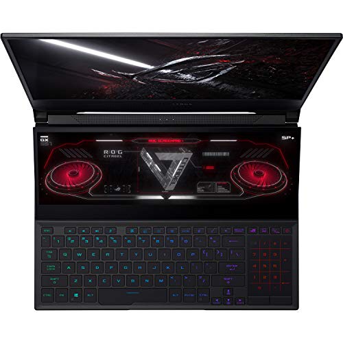 ASUS ROG Zephyrus Duo 15 SE Gaming & Entertainment Laptop (AMD Ryzen 9 5980HX 8-Core, 32GB RAM, 2x8TB PCIe SSD (16TB), RTX 3070, 15.6" 300Hz Full HD (1920x1080), Win 11 Pro) (Renewed)