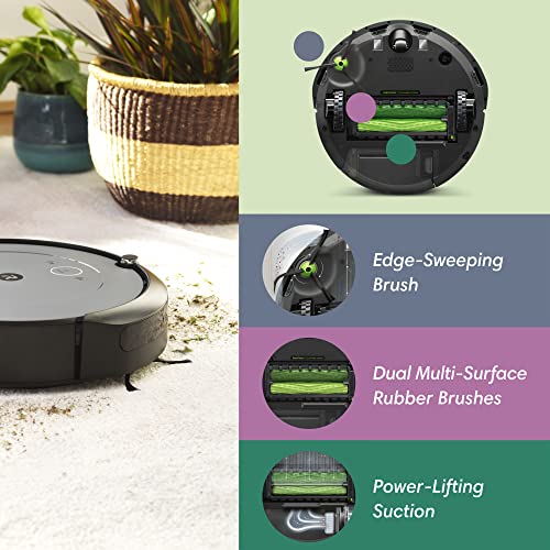 iRobot Roomba i2 (2152) Wi-Fi Connected Robot Vacuum - Navigates in Neat Rows, Compatible with Alexa, Ideal for Pet Hair, Carpets & Hard Floors, Roomba i2