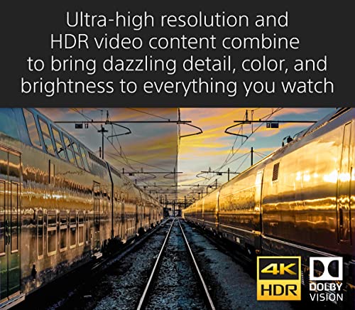 Sony 75 Inch 4K Ultra HD TV X85K Series: LED Smart Google TV with Dolby Vision HDR and Native 120HZ Refresh Rate KD75X85K- 2022 Model