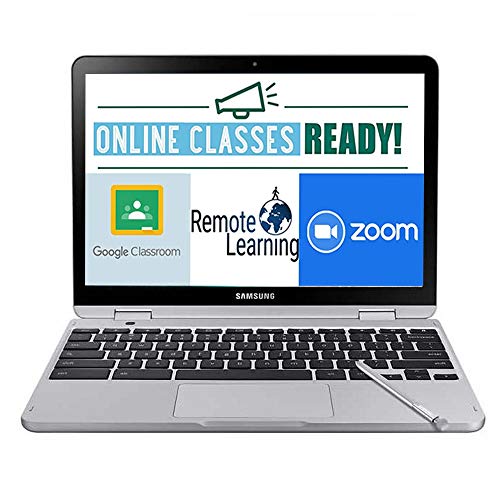 2021 Samsung Chromebook 12.2 Inch Touchscreen 2-in-1 Laptop| FHD 1200P Display| Intel Celeron 3965Y 1.5 GHz| 4GB RAM| 64GB eMMC| Digital Pen| Chrome OS + NexiGo 32GB MicroSD Card Bundle