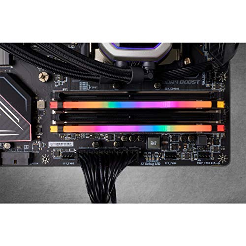 Corsair Vengeance RGB Pro 16GB (2x8GB) DDR4 3600 (PC4-28800) C18 Desktop Memory – Black