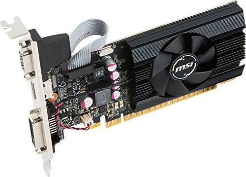 MSI GAMING GeForce GT 710 2GB GDRR5 64-bit HDCP Support DirectX 12 OpenGL 4.5 Single Fan Low Profile Graphics Card (GT 710 2GD5 LP)