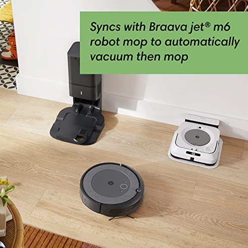 iRobot Roomba i3+ EVO (3550) Self-Emptying Robot Vacuum – Now Clean By Room With Smart Mapping, Empties Itself For Up To 60 Days, Works With Alexa, Ideal For Pet Hair, Carpets