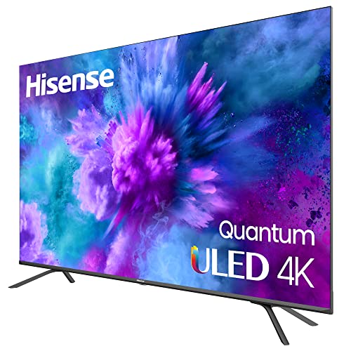 Hisense 65-Inch Class H8 Quantum Series Android 4K ULED Smart TV with Voice Remote (65H8G1, 2021 Model)